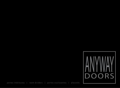 ANYWAYdoors catalogue 2021