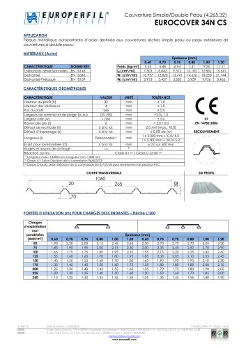 EUROCOVER 34N CS