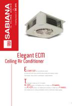 Elegant ECM Ceiling Air Conditioner