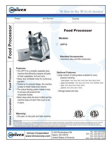 Food Processor