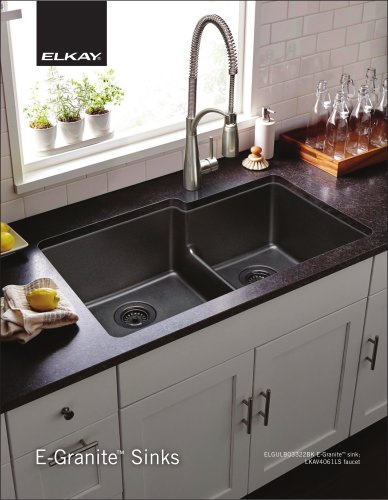 E-Granite ™ Sinks