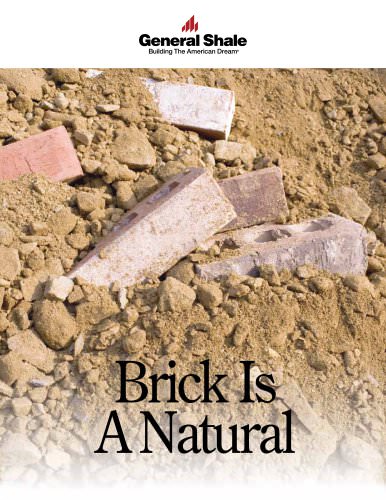 Brick Is A Natural Brochure