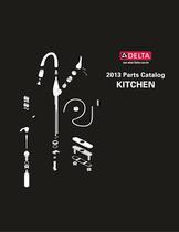 2013 Delta Parts Catalog - Kitchen