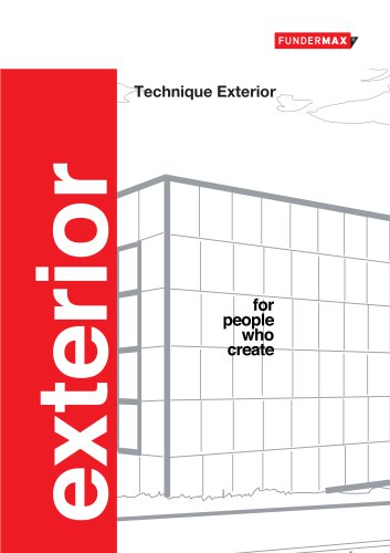 Technique Exterior for people who create