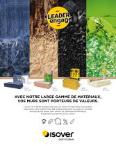 Distribution Grand Public PRODUITS ET SOLUTIONS ISOVER Engagé en faveur de l’habitat durable - 2