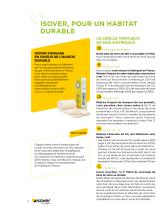 Distribution Grand Public PRODUITS ET SOLUTIONS ISOVER Engagé en faveur de l’habitat durable - 6