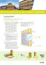 Optex, solution d'isolation thermo-acoustique des murs par l'extérieur sous bardage rapporté - 3