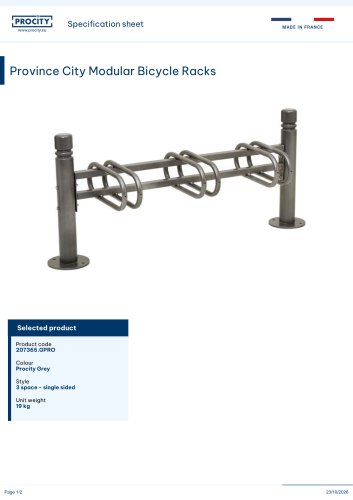 Province City Modular Bicycle Racks