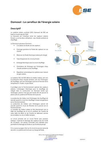 La Station solaire Dynasol Magnum ( de 30 à 250 capteurs)