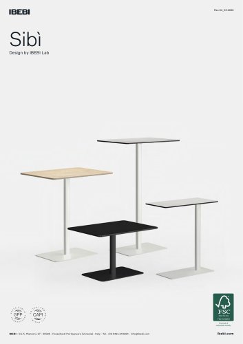 IBEBI - Collection SIBI'_Data Sheets