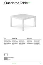 Catalogue 2600 QUADERNA TABLE - 1