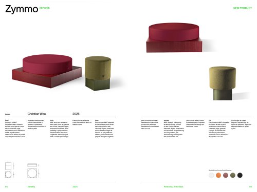 Catalogue 267-268 ZYMMO POUF