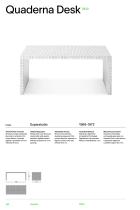 Catalogue 2830 QUADERNA DESK - 1