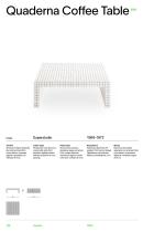 Catalogue 656 QUADERNA COFFEE TABLE - 1