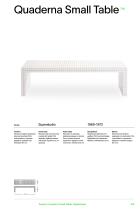 Catalogue 710 QUADERNA SMALL TABLE - 1