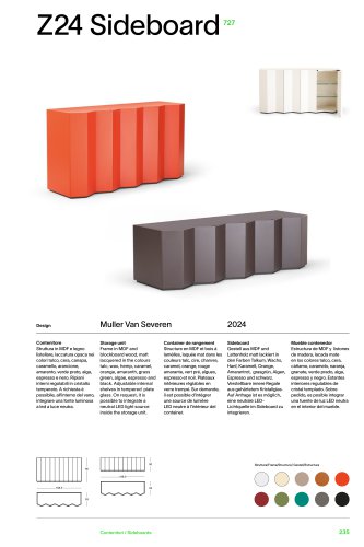 Catalogue 727 Z24 SIDEBOARD