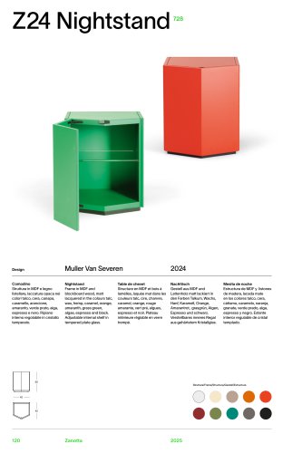 Catalogue 728 Z24 NIGHTSTAND