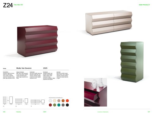 Catalogue 785-786-787 Z24 CHEST OF DRAWERS
