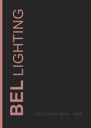 BEL LIGHTING COLLECTIONS 2019 - 2020