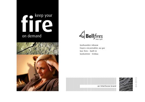 Bellfires Gas fires - built -in