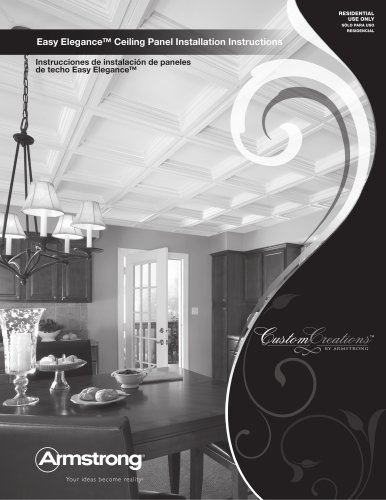 Easy Elegance Ceiling Panel Estimating & Installation Guide