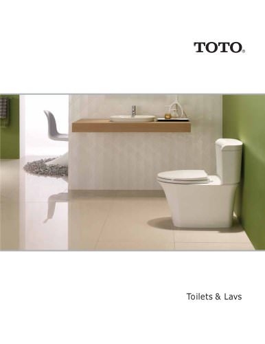 TOILETS & LAVS PRODUCTS BROCHURE - AUGUST 2012