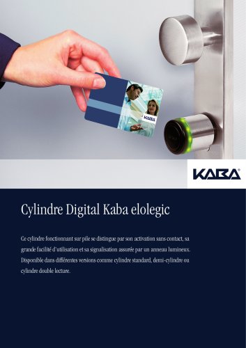 Cylindres digitaux Kaba