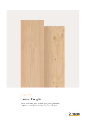 Dinesen Douglas Sorting description