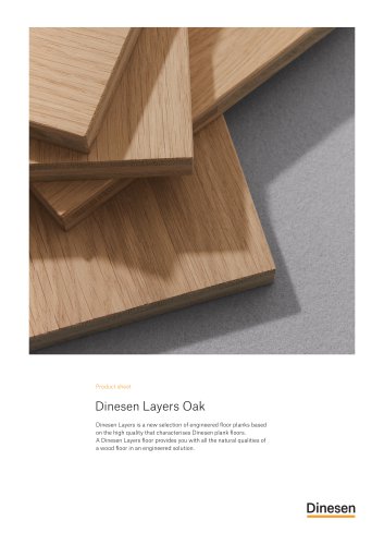 Dinesen Layers Oak