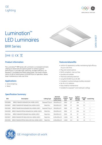 Lumination™ LED Luminaires BRR Series