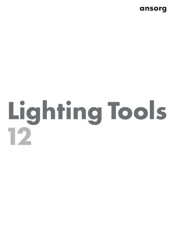 Catalogue 'Lighting Tools 2012'