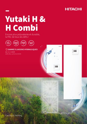 brochure yutaki h et-h combi