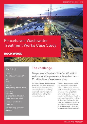 CASE STUDY: PEACEHAVEN WATER TREATMENT PLANT