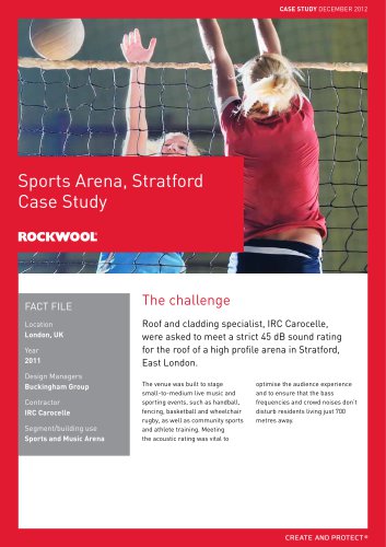 CASE STUDY: SPORTS ARENA LONDON