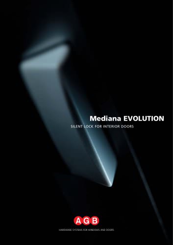 Mediana EVOLUTION - Serratura silenziosa per porte interne