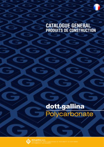 Catalogue General Produits de Construction