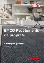 Catalogue revêtements de propreté
