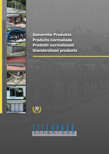 Standardized products - CICLOPARK