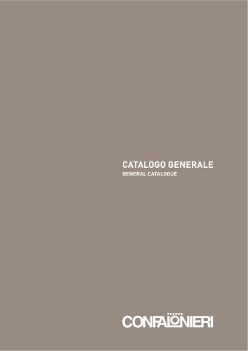 GENERAL CATALOGUE