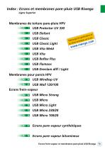 Ecrans frein-vapeur et membranes pare-pluie USB Riwega - 7