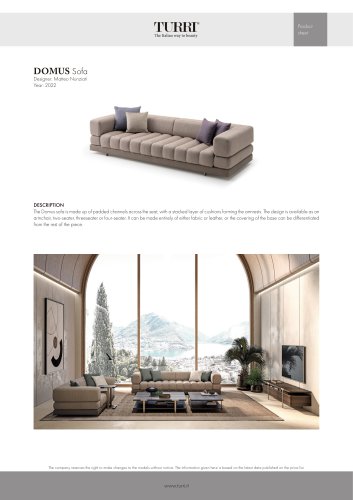 DOMUS Sofa