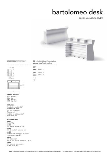 bartolomeo desk