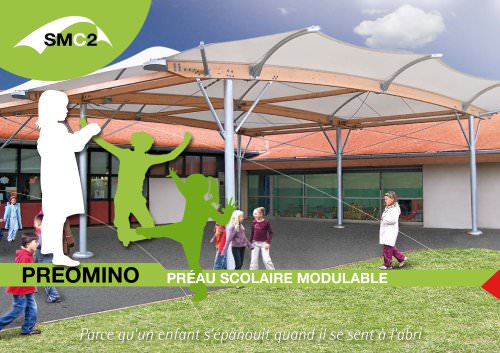 PREOMINO Préau scolaire