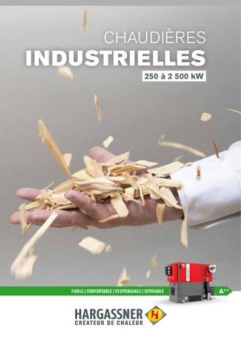 Chaudières industrielles 300 - 2500 KW