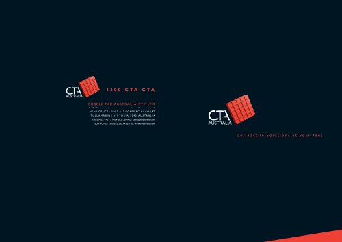 CTA Australia Brochure