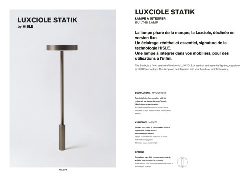 LUXCIOLE STATIK