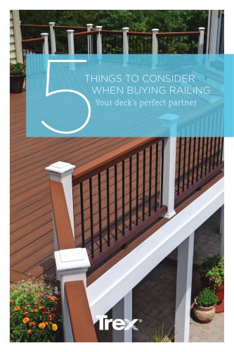 5 Things to Consider When Buying Railing