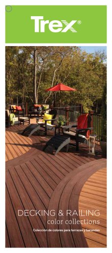 Trex decking railing