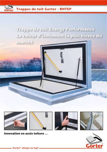 Dépliant de trappe de toit RHTEP