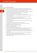 Informations utilisateur échelles - 8